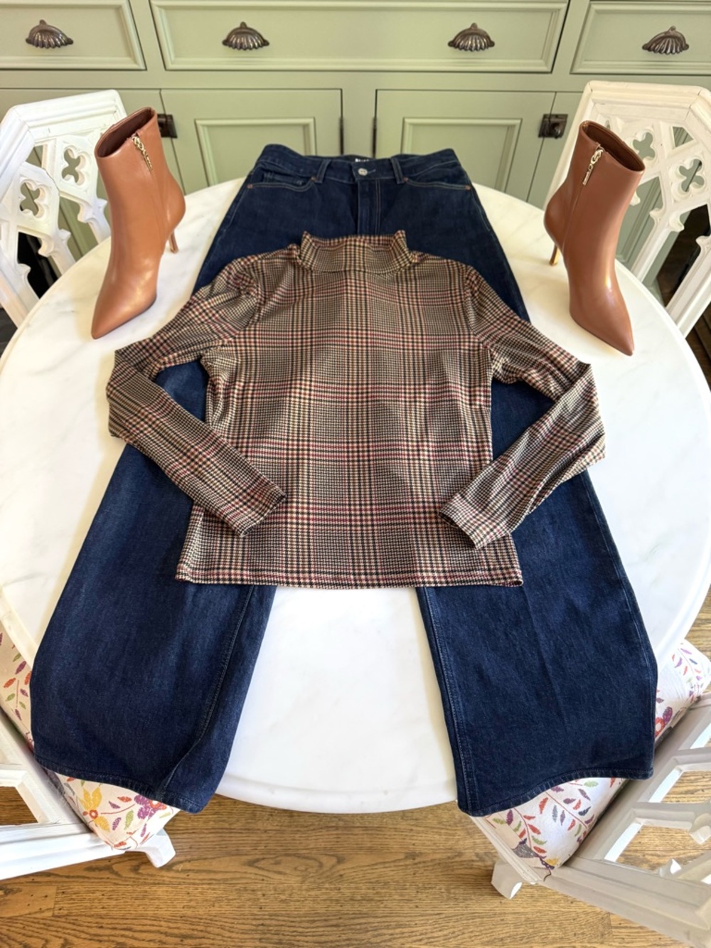 NWOT Veronica Beard Nate Houndstooth Top Sz M - Picture 4 of 10